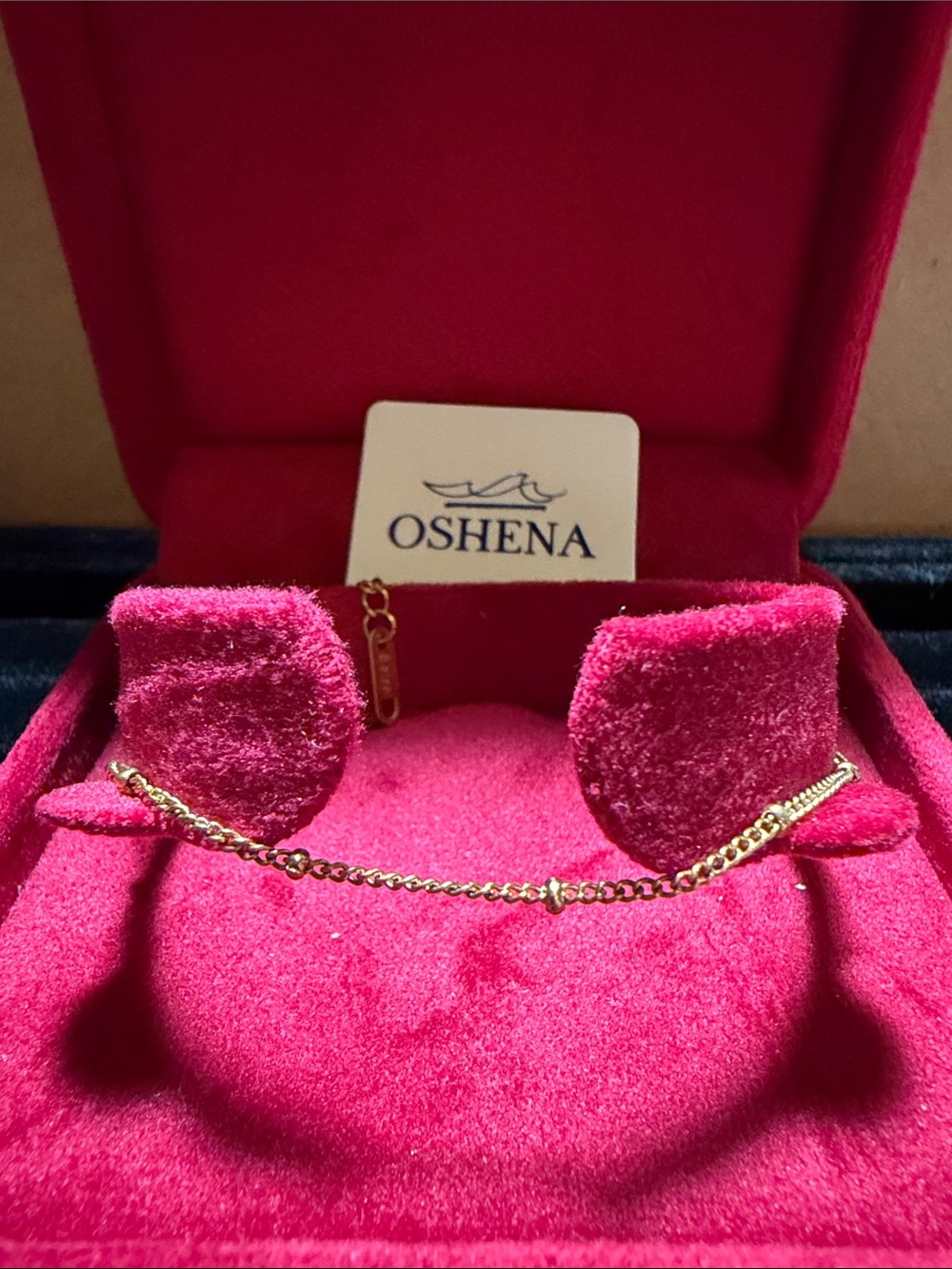 Oshena Jewelry Coquille Gold Toned Necklace